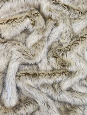 Baby Tundra Wolf (New Lot) Animal Short Pile Coat Costume Faux Fur Fabric / Sold By The Yard