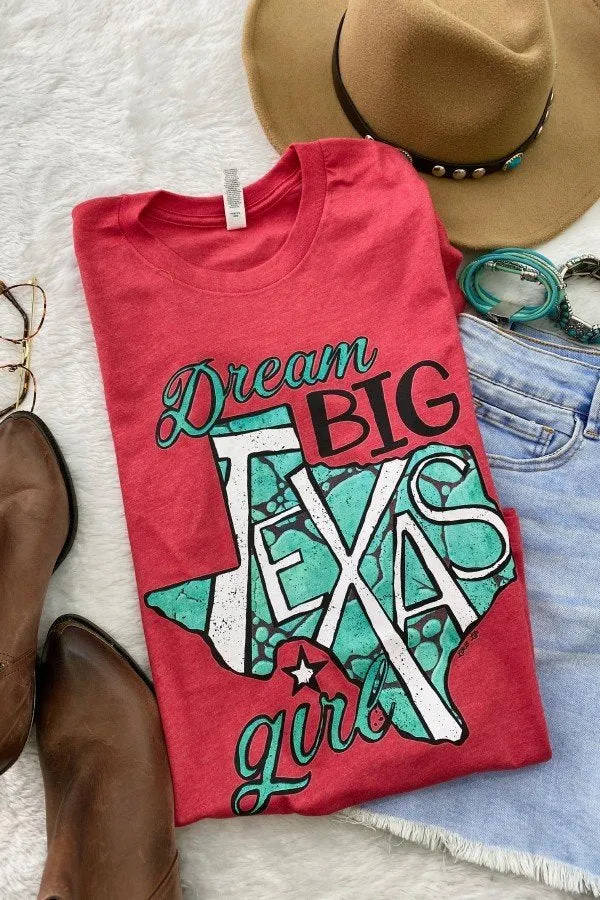 BC DREAM BIG TEXAS- HEATHER RED