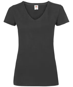 Black - Women's valueweight v-neck T