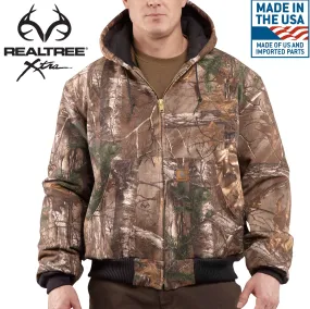 Camo Quilted Flannel-Lined Active Jac