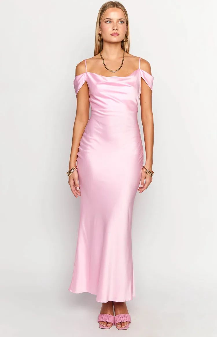 Darby Pink Maxi Formal Dress