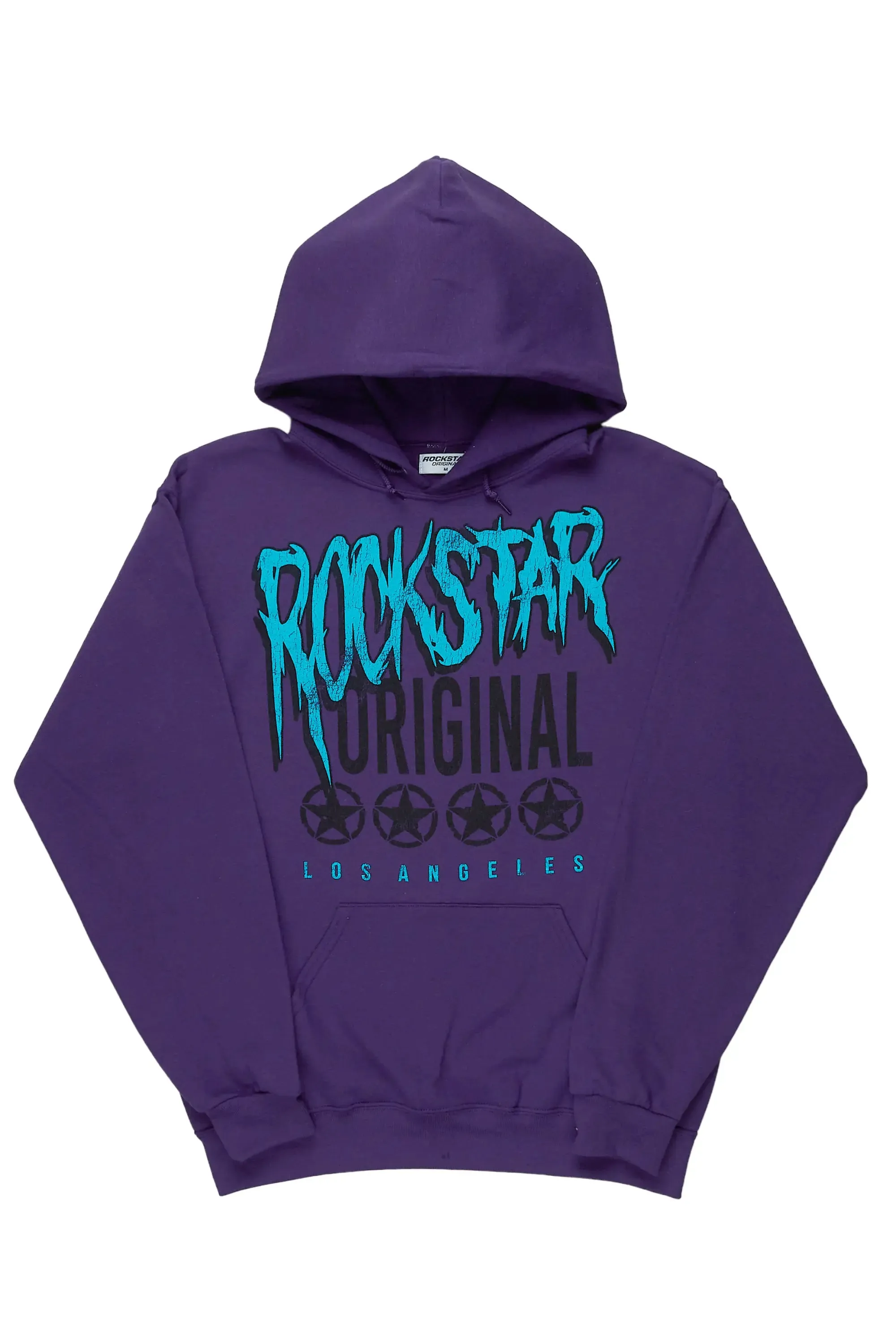 Diandra Purple Oversized Hoodie