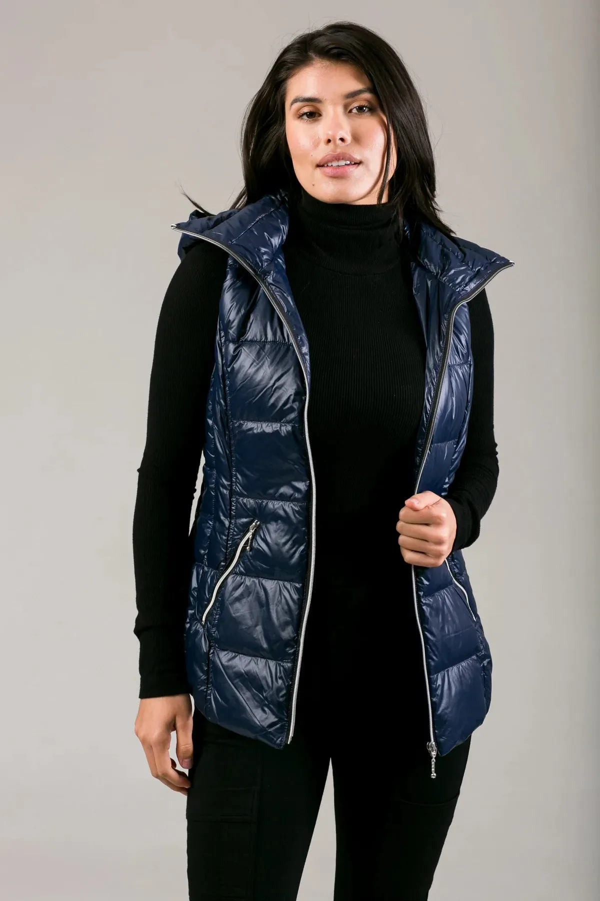 Hooded Quilted Vest