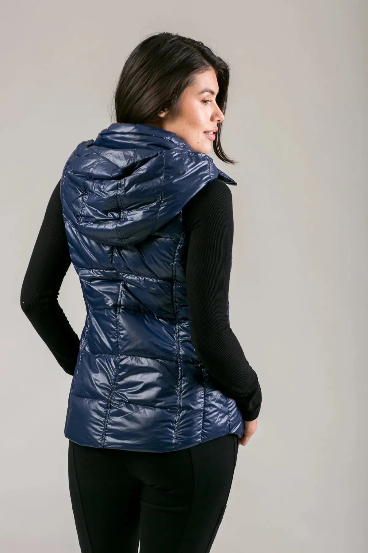 Hooded Quilted Vest