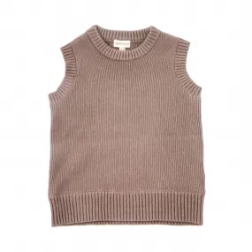 Knit Vest - Storm