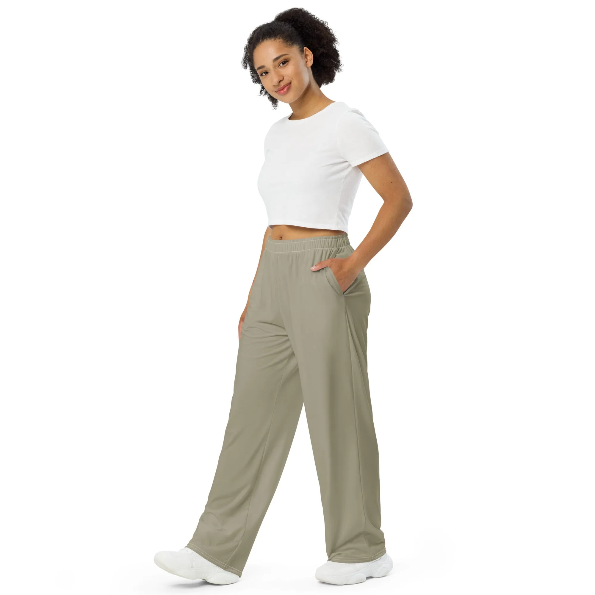 Life League Gear - Desert Tan - Unisex - Wide-Leg Pants