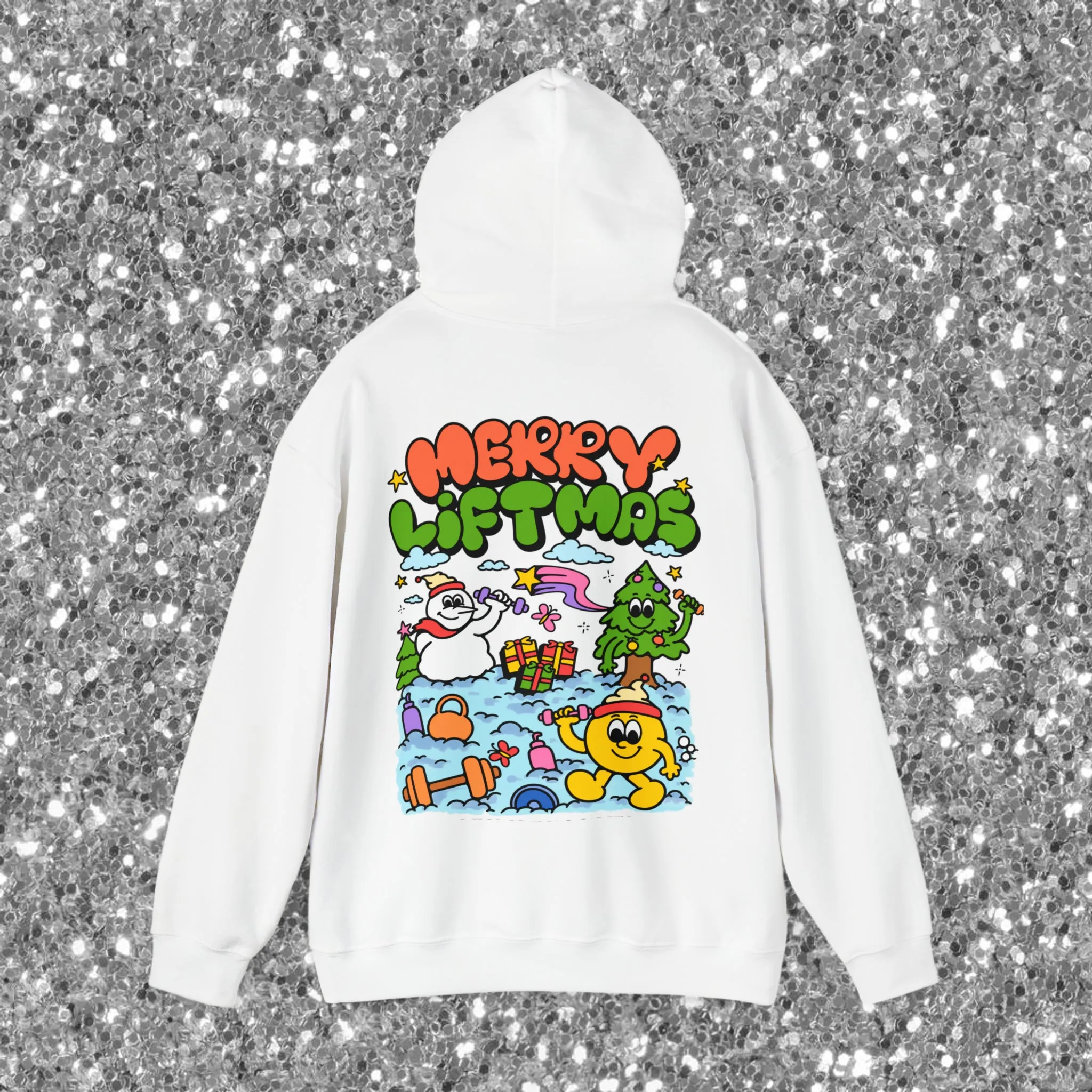 MERRY LIFTMAS- HOODIE