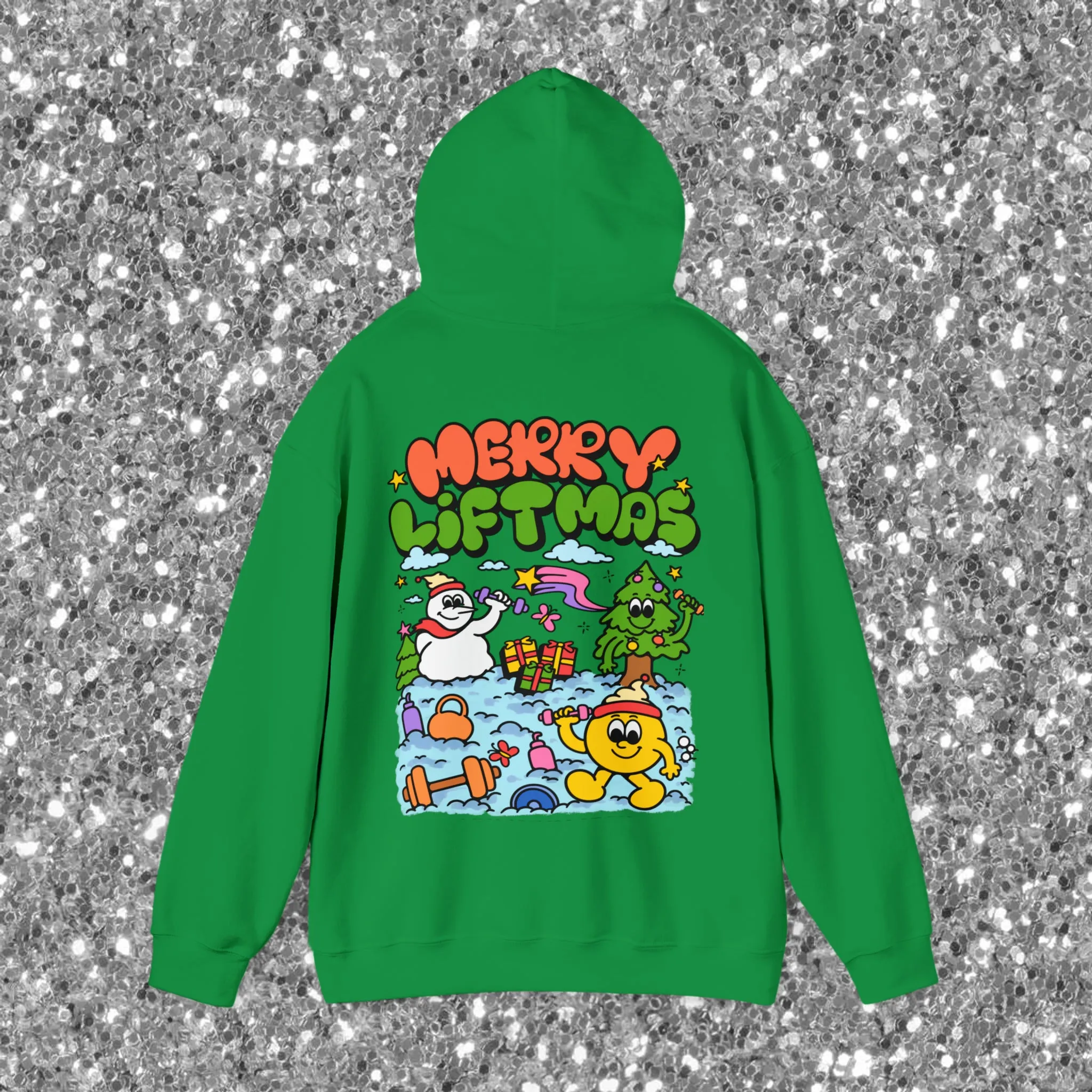 MERRY LIFTMAS- HOODIE