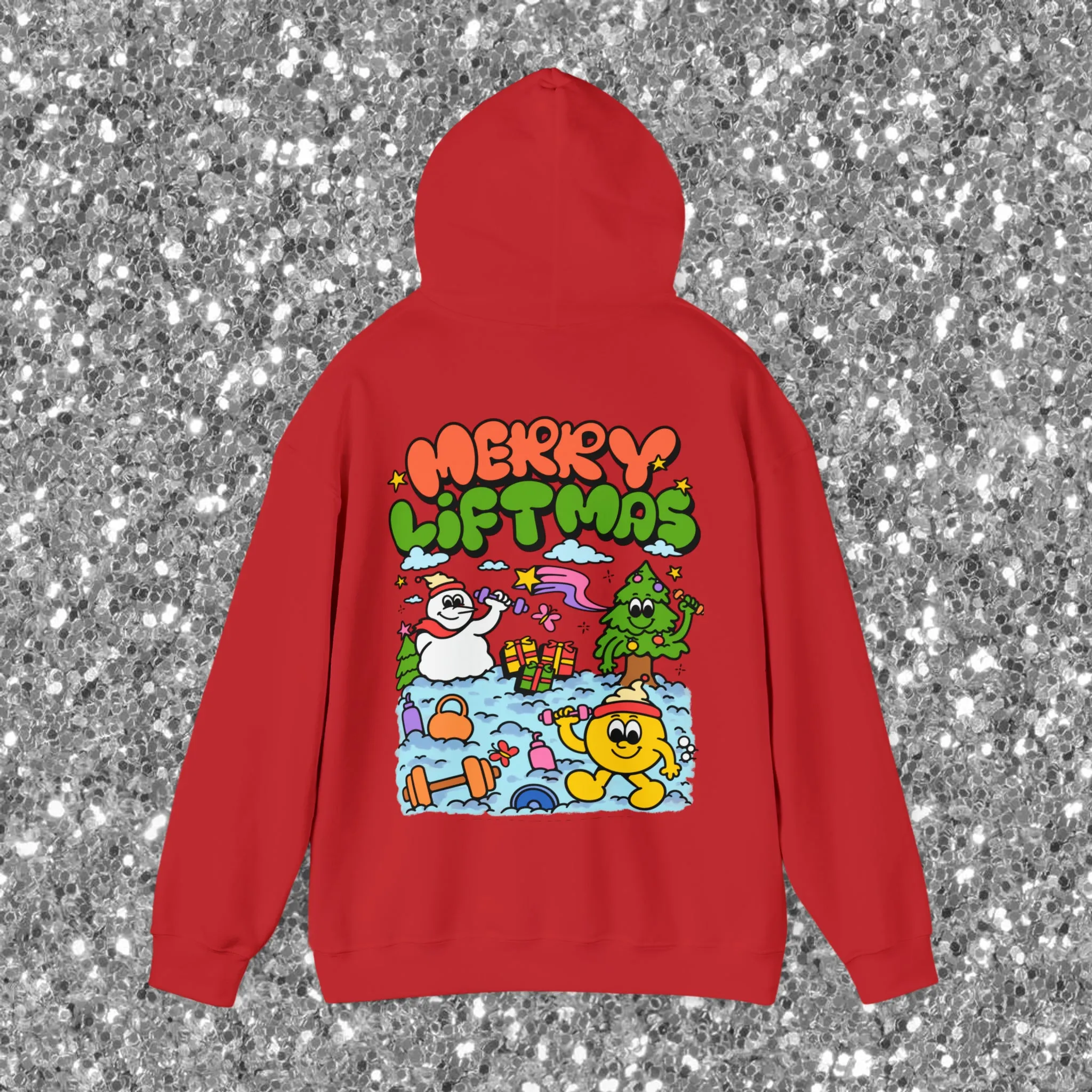 MERRY LIFTMAS- HOODIE