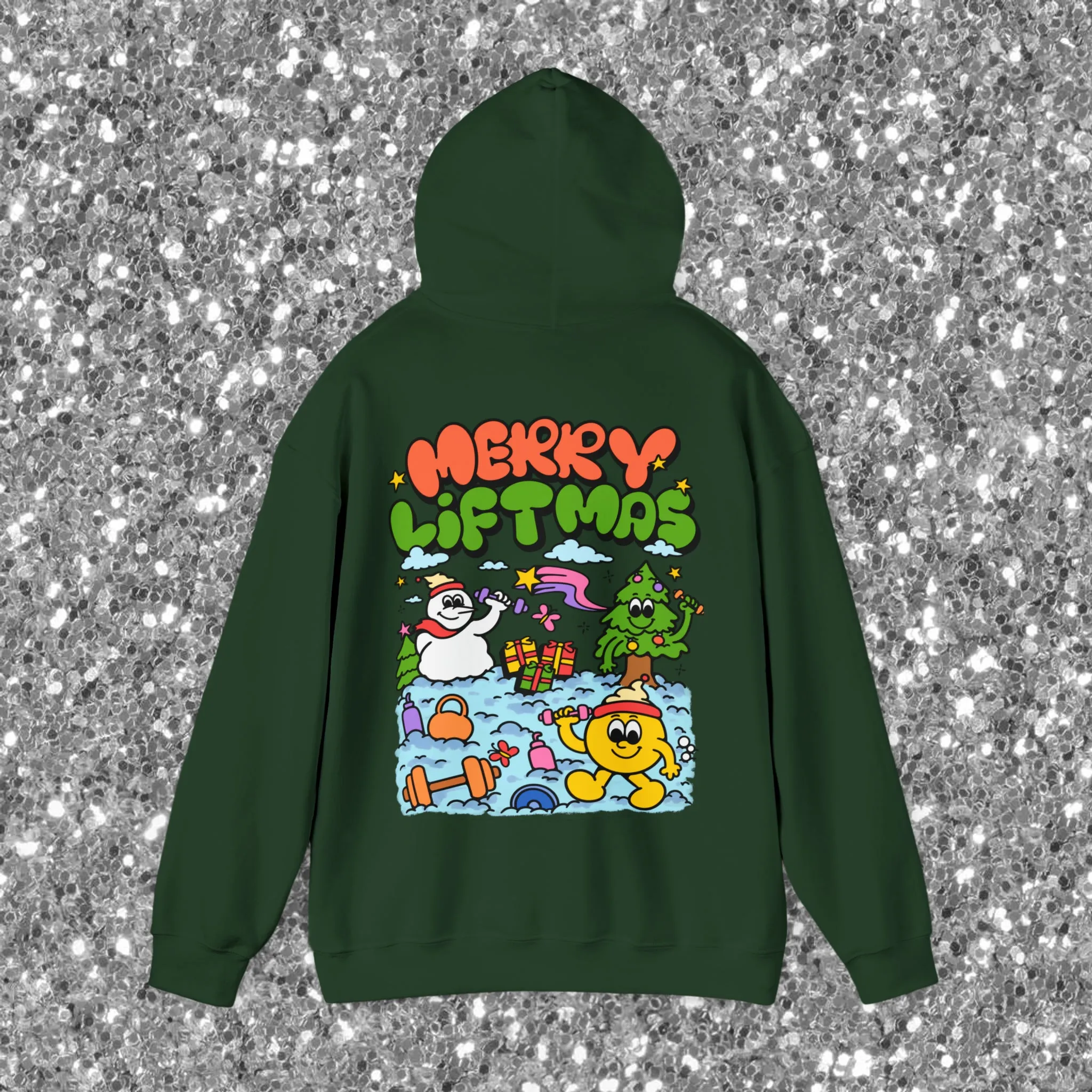 MERRY LIFTMAS- HOODIE