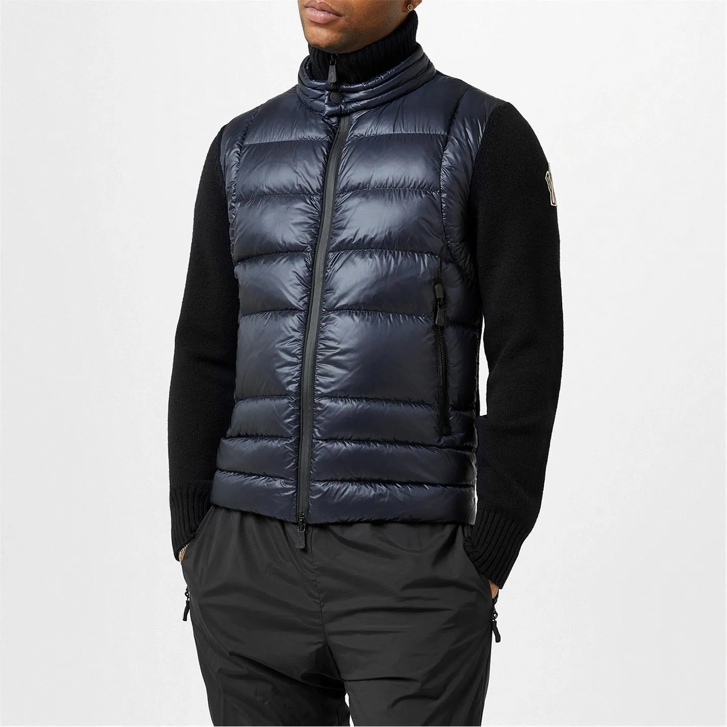 Moncler Grenoble Quilted Hybrid Jacket