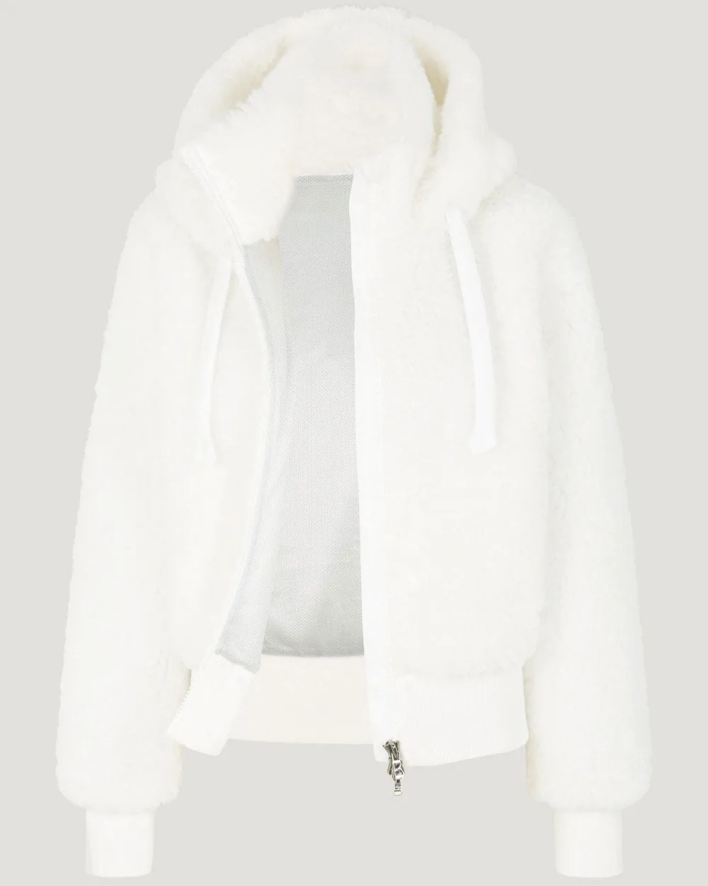 Off White Nurin Faux Fur Pullover Jacket