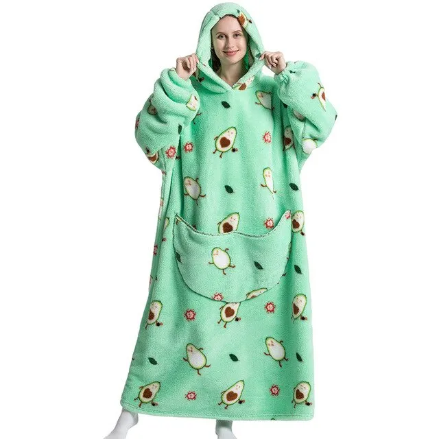 Oversized Cute Wearable - TV Blankets