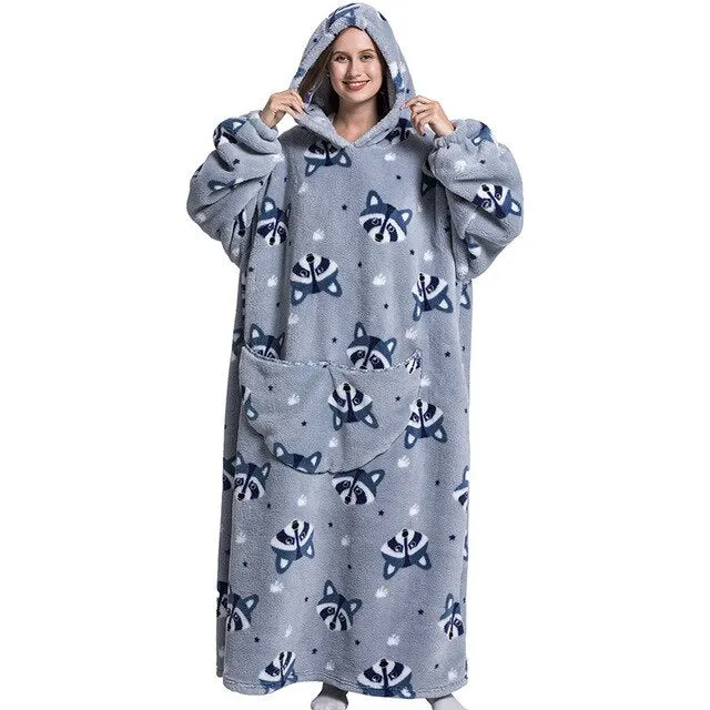 Oversized Cute Wearable - TV Blankets