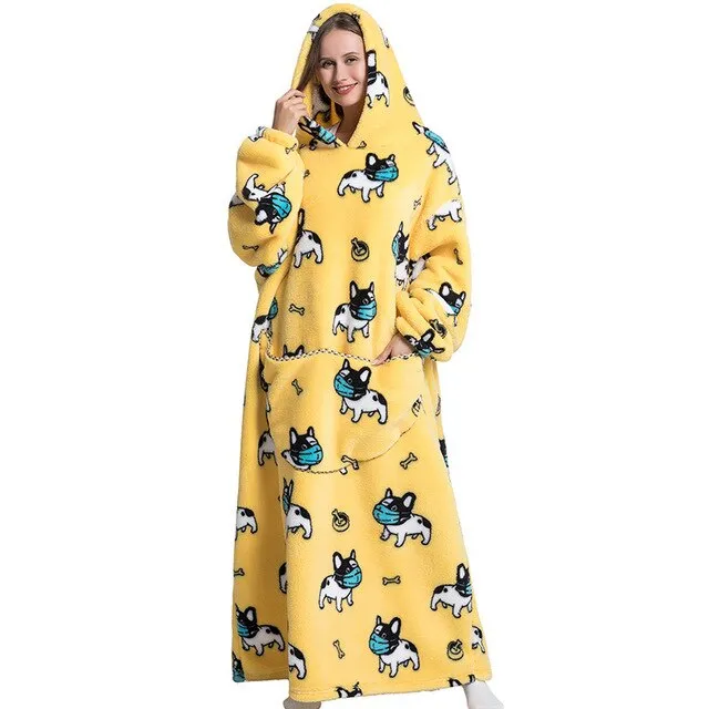 Oversized Cute Wearable - TV Blankets