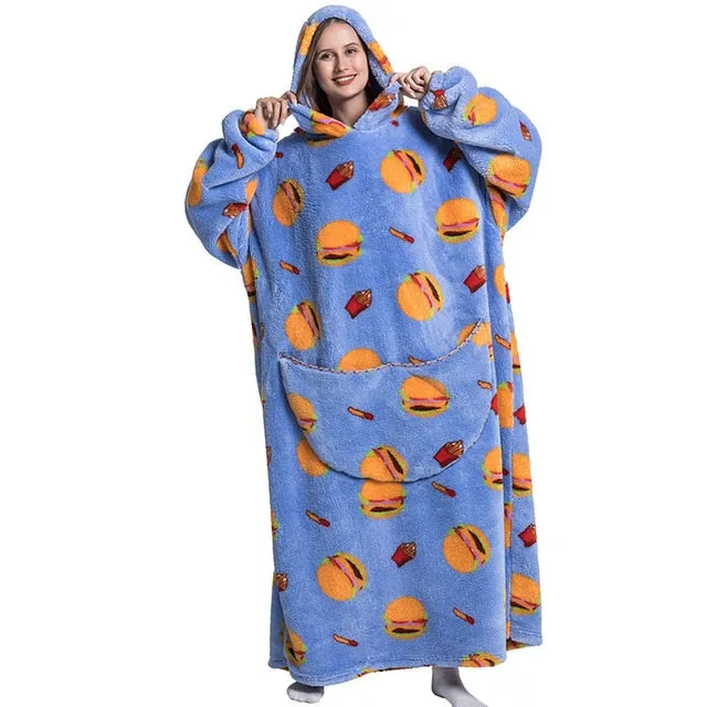 Oversized Cute Wearable - TV Blankets