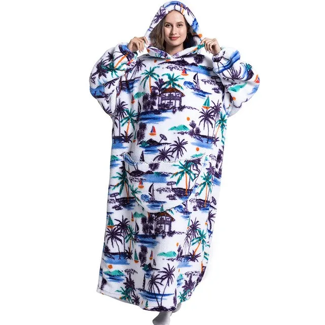 Oversized Cute Wearable - TV Blankets