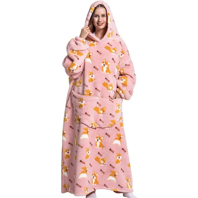 Oversized Cute Wearable - TV Blankets