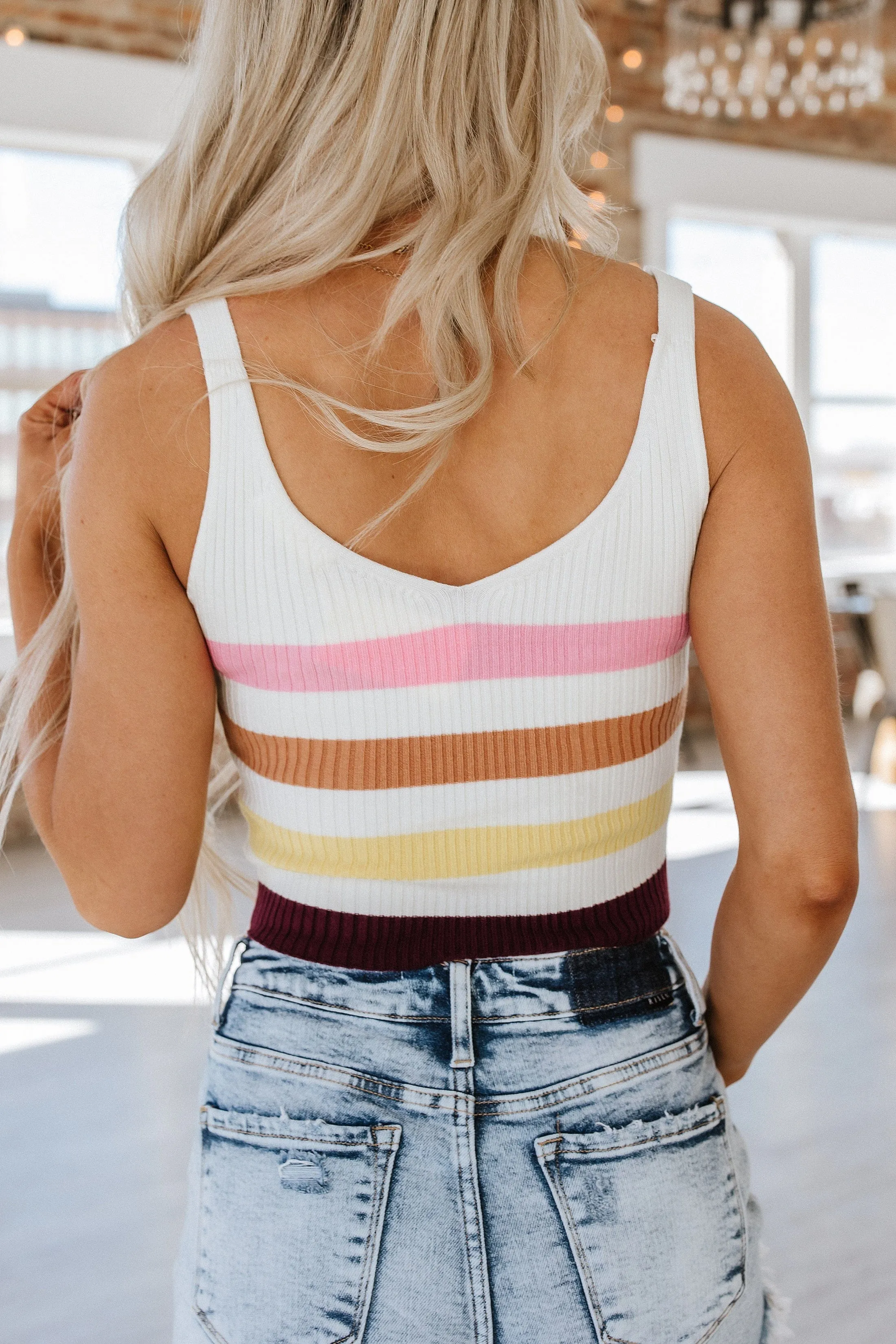 SALE - Amma Striped Tank Top