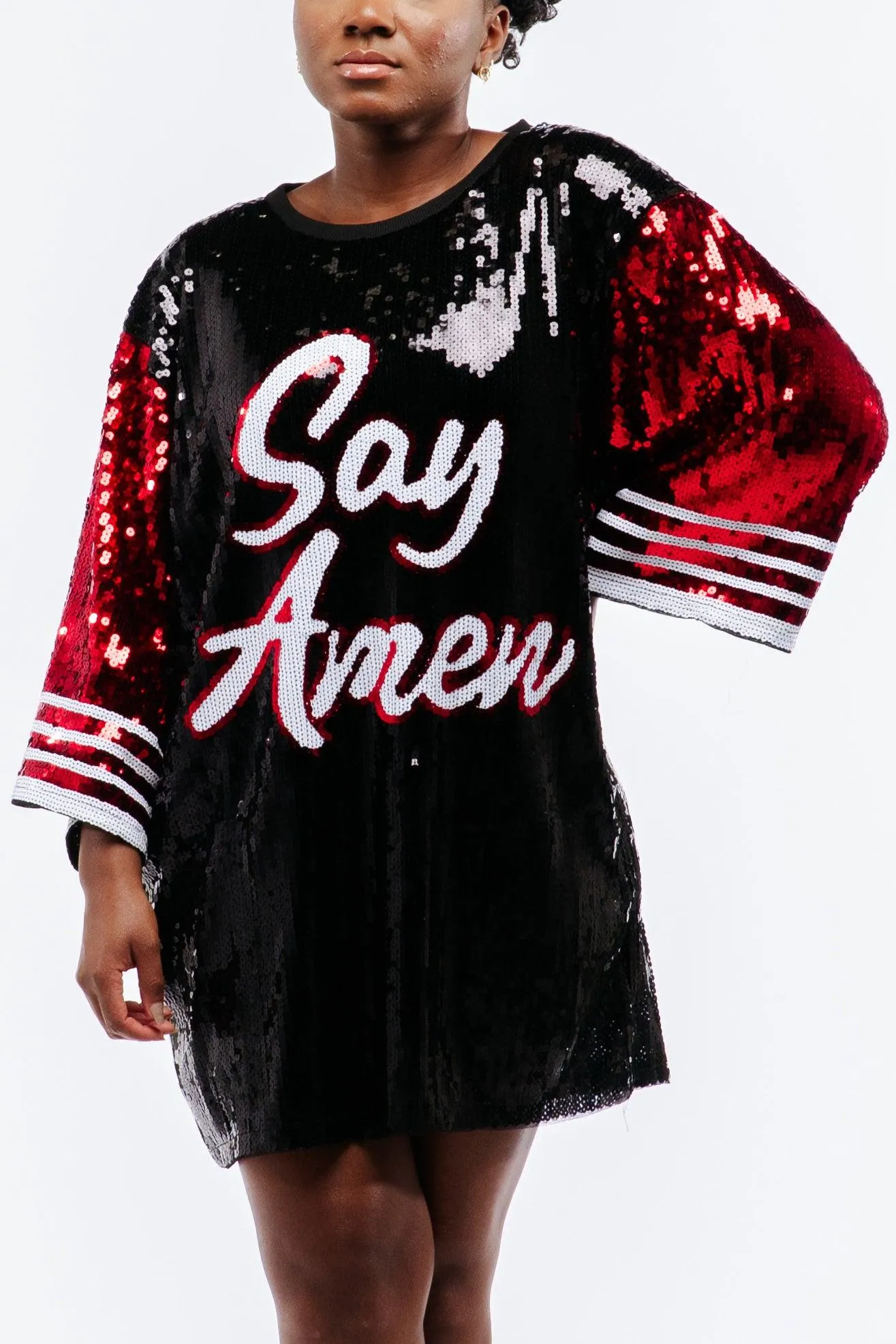 Say Amen Sequin Dress