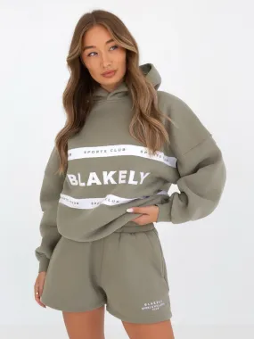 Serena Oversized Hoodie - Olive