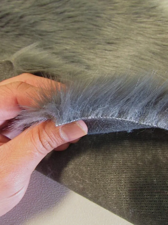 Short Shag Faux Fur Fabric / Cafe / Sold By The Yard