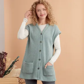 Simplicity Sewing Pattern 9374 Misses' Knit Vests