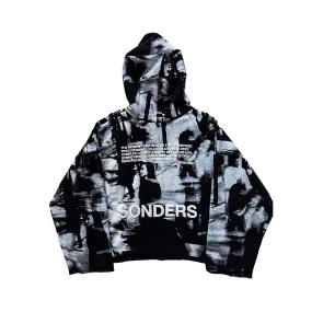 Sonders Black Oversized Hoodie