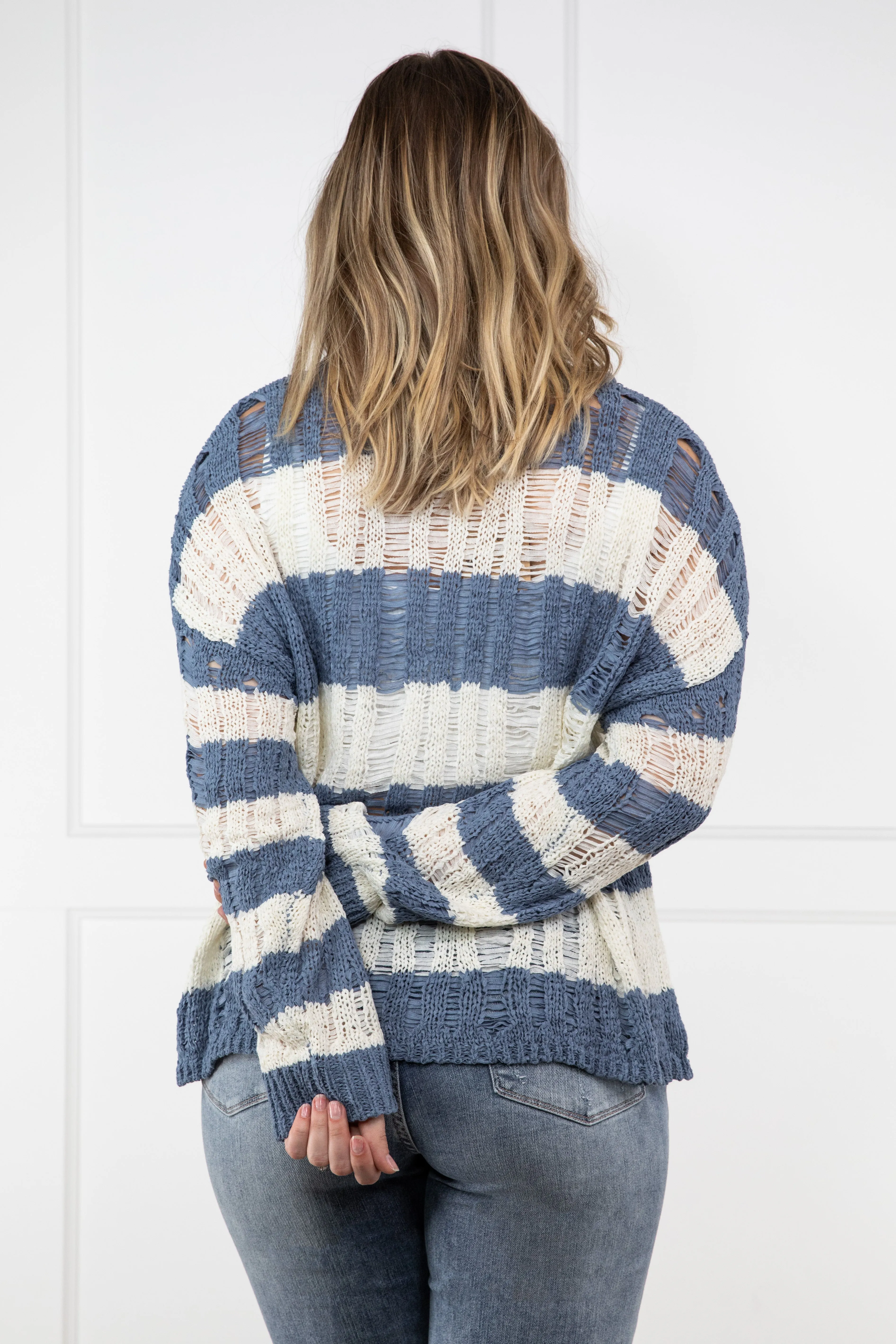 Striped Chic Sweater * Final Sale*