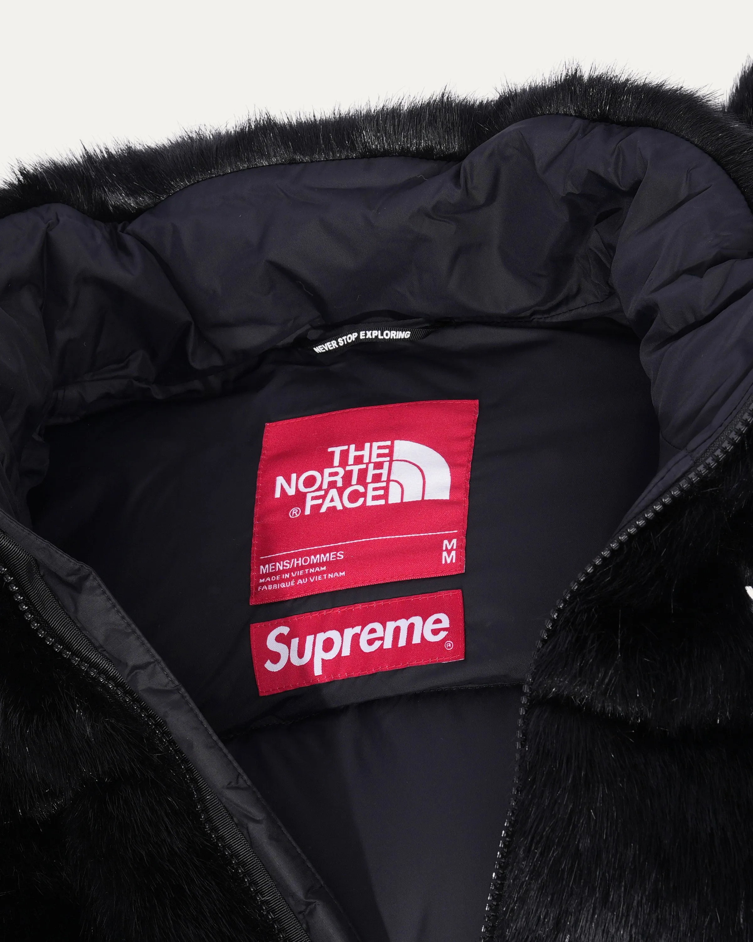 The North Face Faux Fur Nuptse Jacket