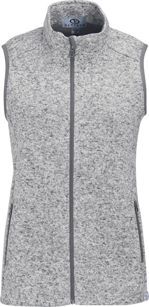 Vantage Ladies Summit Sweater-Fleece Vest